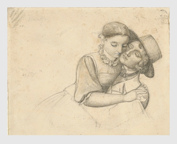 Julius Oldach: Hermann und Dorothea. 1825–1828.