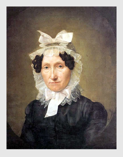 Julius Oldach: Die Mutter Catharina Maria Oldach. 1824.