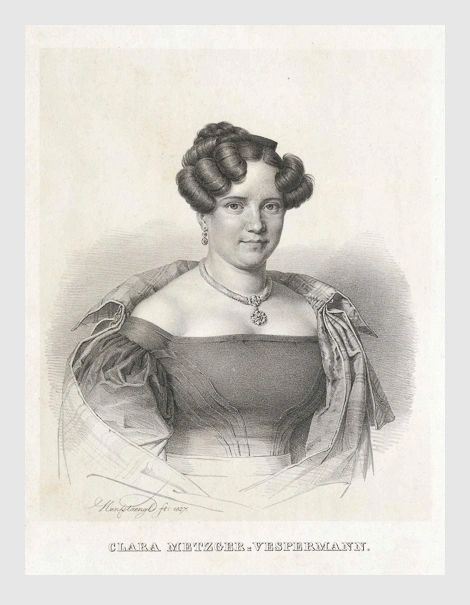 Franz Seraph Hanfstaengl: Clara Metzger-Vespermann (1827).