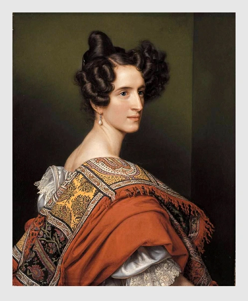 Josef Karl Stieler: Hofsängerin Katharina Sigl-Vespermann (1828).