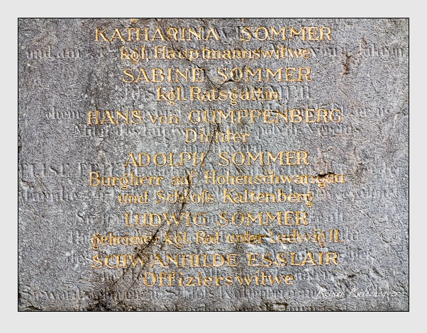 Grab der Familien Esslair · Gumppenberg · Sommer