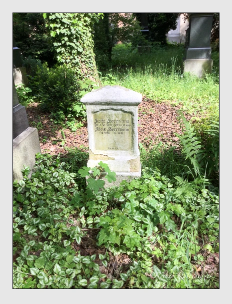 Grab der Familie Herrmann auf dem Alten Südfriedhof München (Dezember 2017)